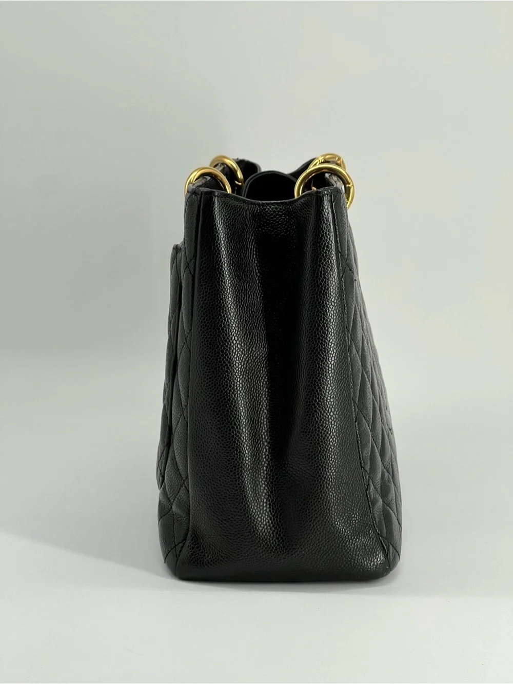 Chanel Grand Shopping Tote GST Caviar Quilted Shoulder Bag